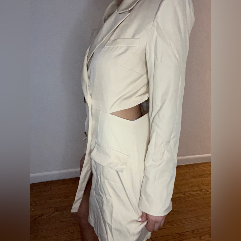 New with tags cutout blazer dress